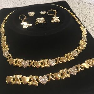 Kids xoxo teddy bear set